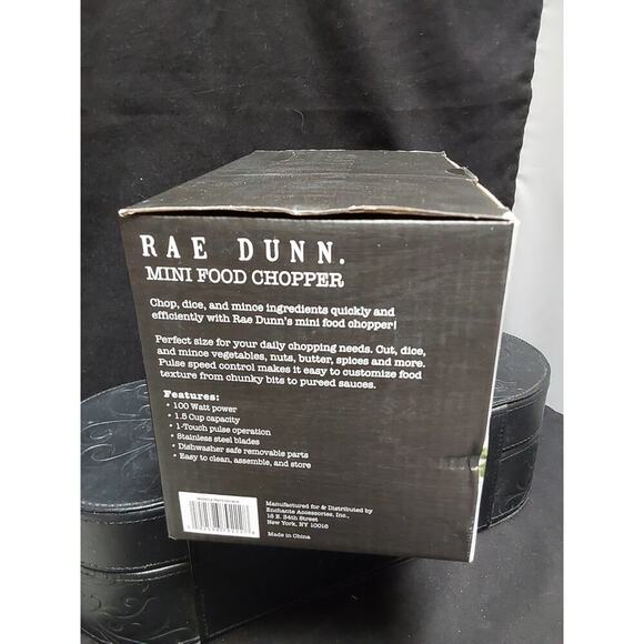 RAE DUNN Mini Food Chopper New in Box - Picture 2 of 3
